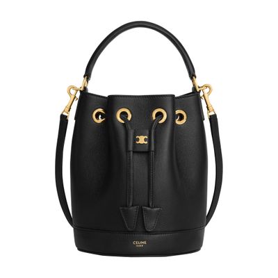 セリーヌ　バック　ミディアム バケット ルイーズ / スムースカーフスキン ☆Celine☆ミディアム ルイーズ バッグ / スムースカーフスキン