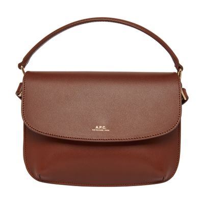 Apc Sarah Shoulder Bag - A. P.c. - Leather - Hazelnut In Hazelnut