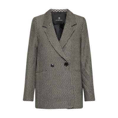 Anine bing madeleine blazer grey deals