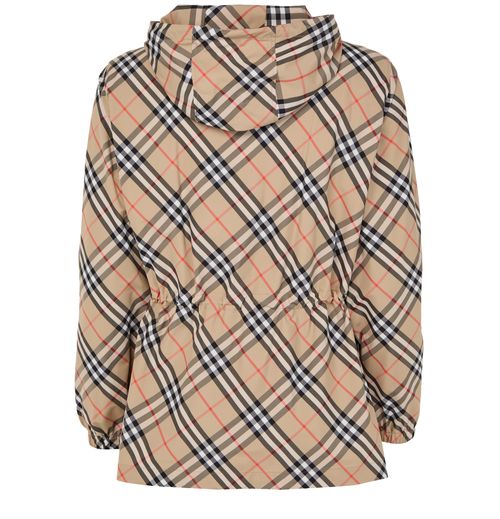 BURBERRY Check lightweight jacket
