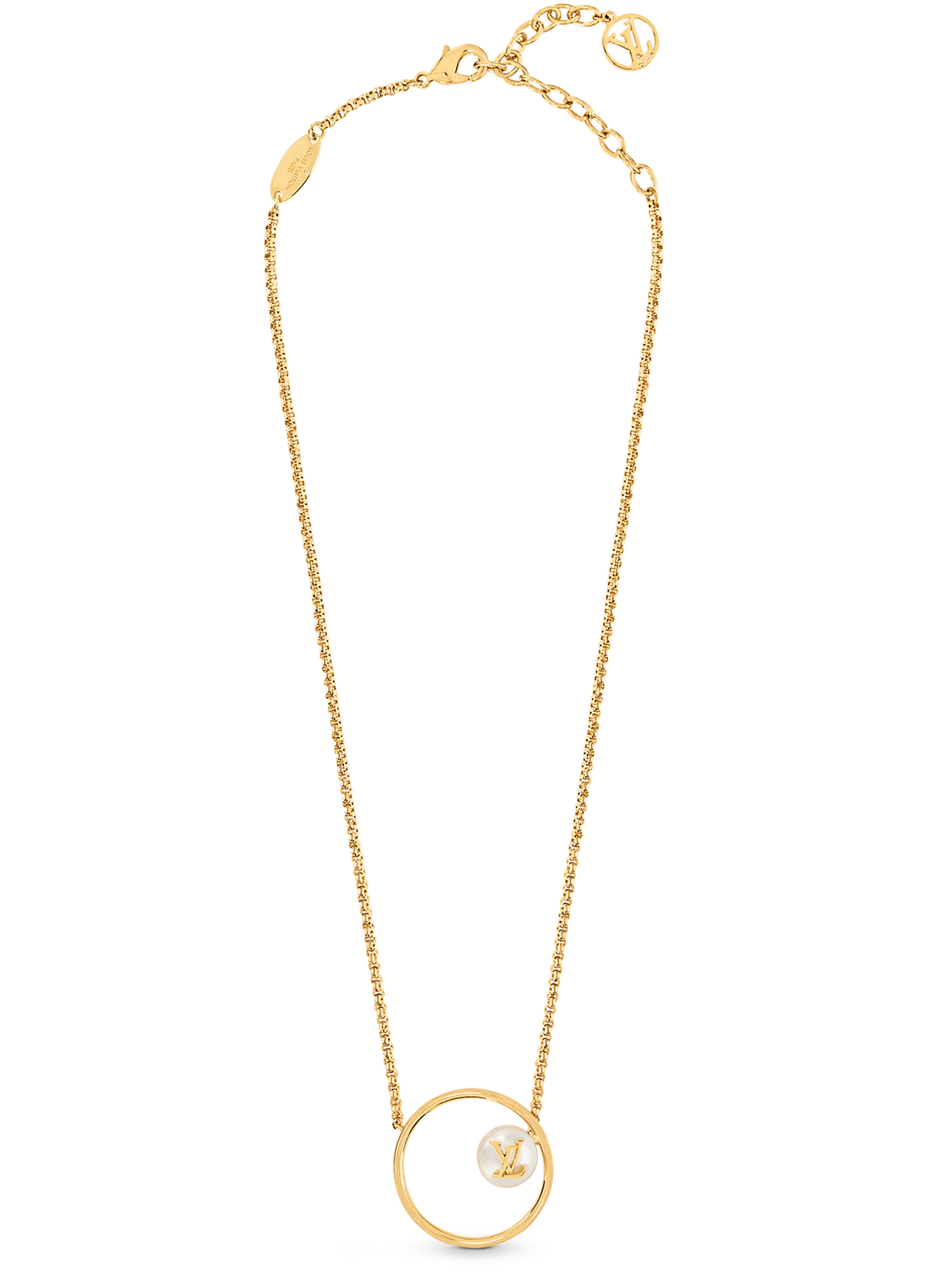 LV Eclipse Pearls Necklace thumbnail 3
