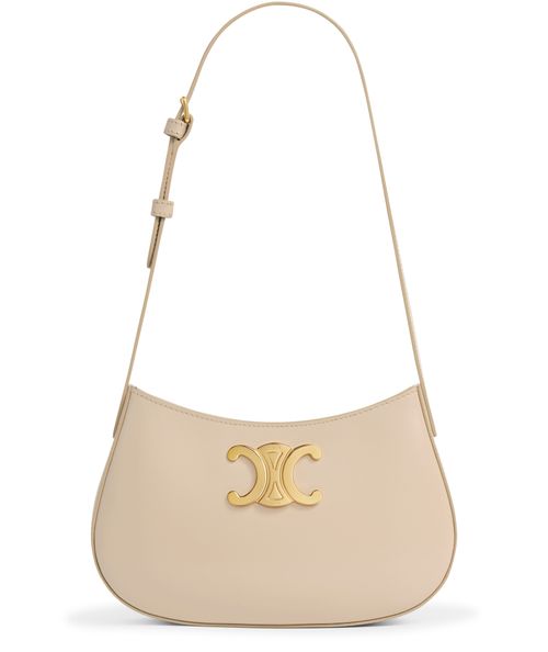 CELINE Medium tilly bag in shiny calfskin