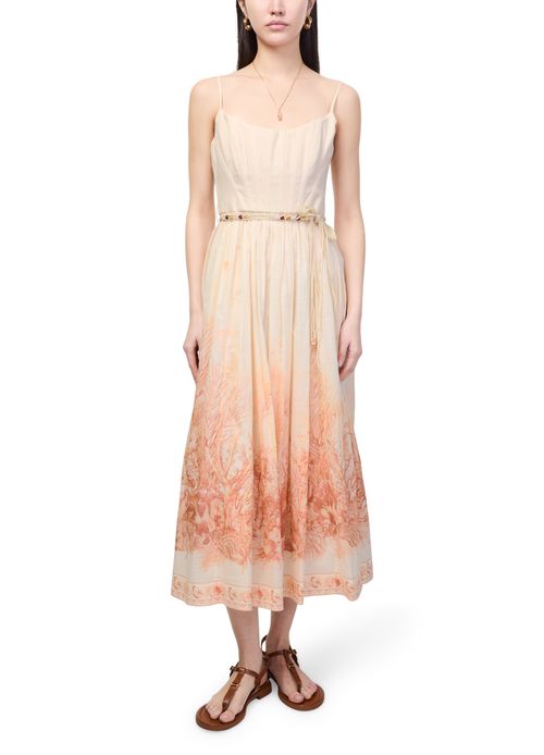 ZIMMERMANN Wanderlust midi corset dress