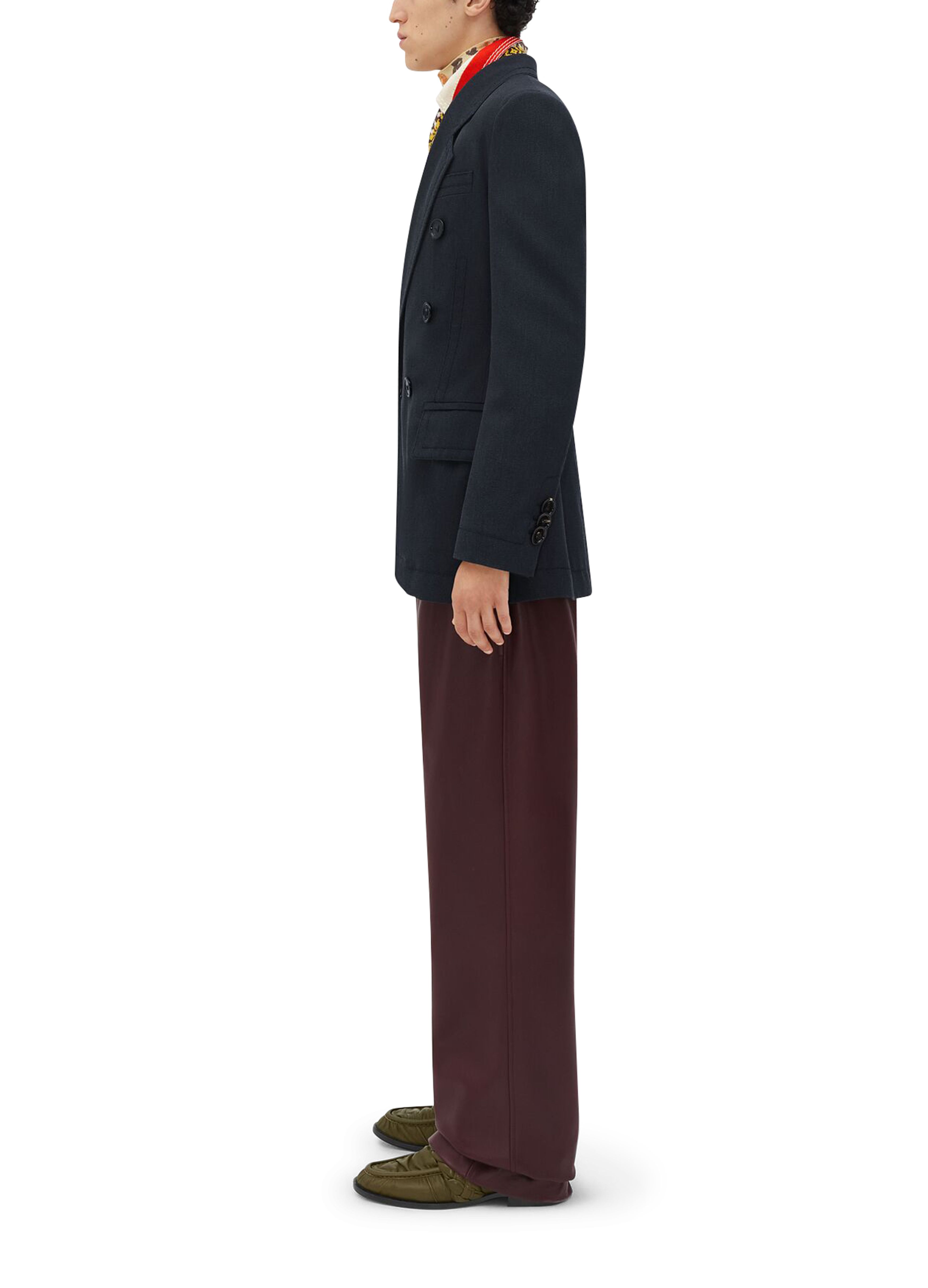 Woollen serge jacket thumbnail 4