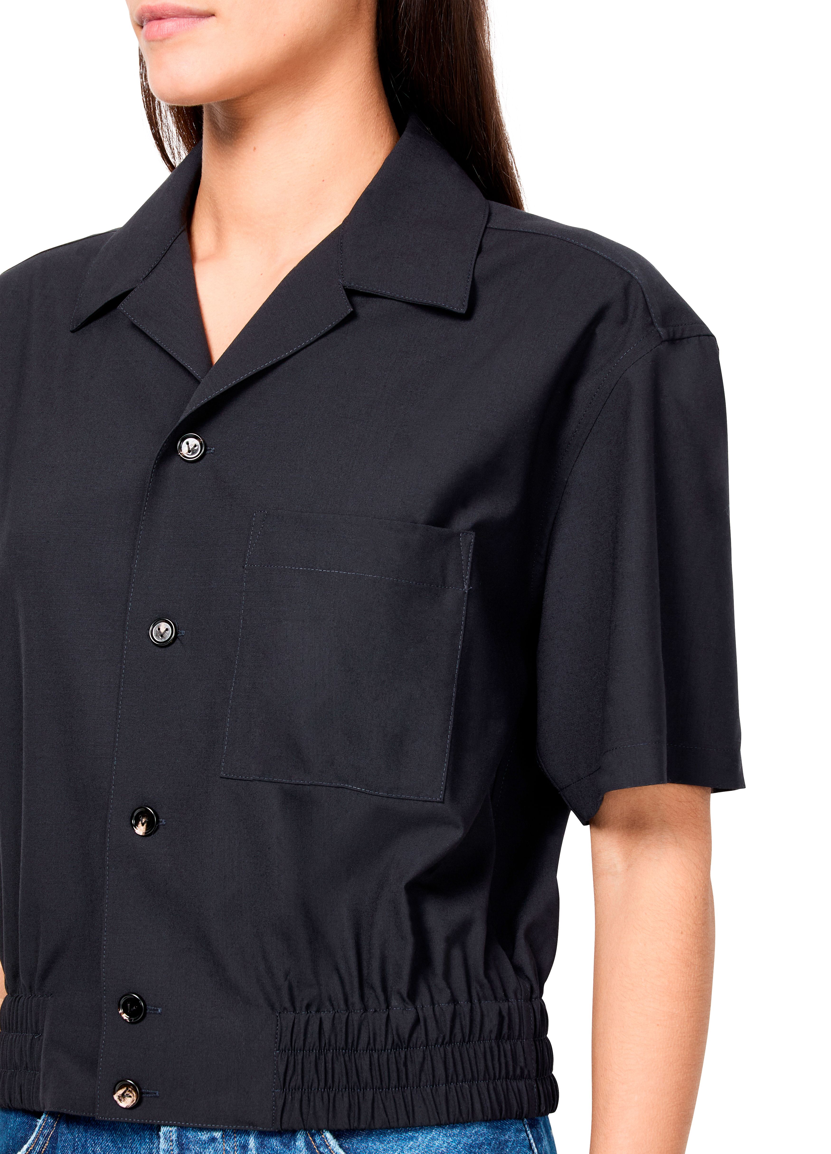 Wool broadcloth shirt thumbnail 4