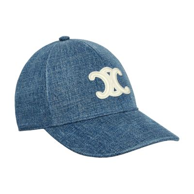 Casquette Céline Logo Simple - Bord Courbe - Réglable - Neuve
