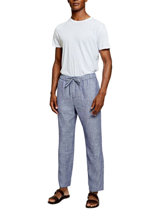 FRESCOBOL CARIOCA Oscar linen chinos