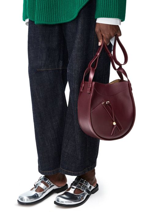 LOEWE Slice Hammock bag