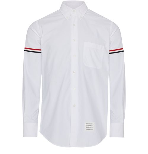 THOM BROWNE コットン製長袖シャツ