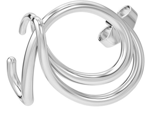 CHARLOTTE CHESNAIS Lasso hoop earrings