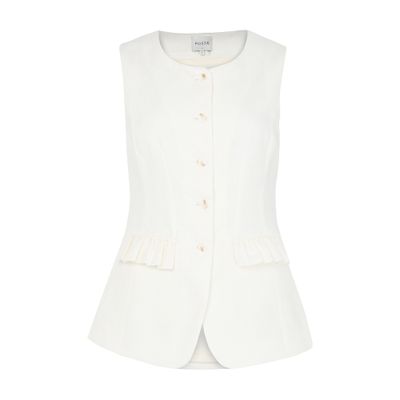 Matilda sleeve less jacket