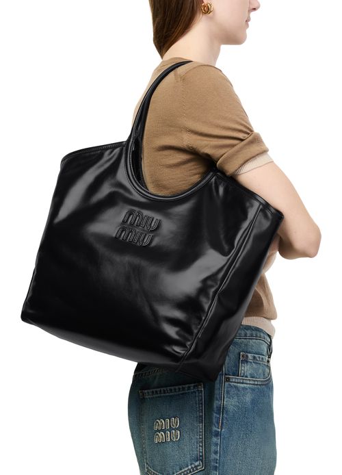 MIU MIU Grand sac en cuir souple Ivy