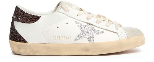 GOLDEN GOOSE Super-Star glitzernem Sneakers