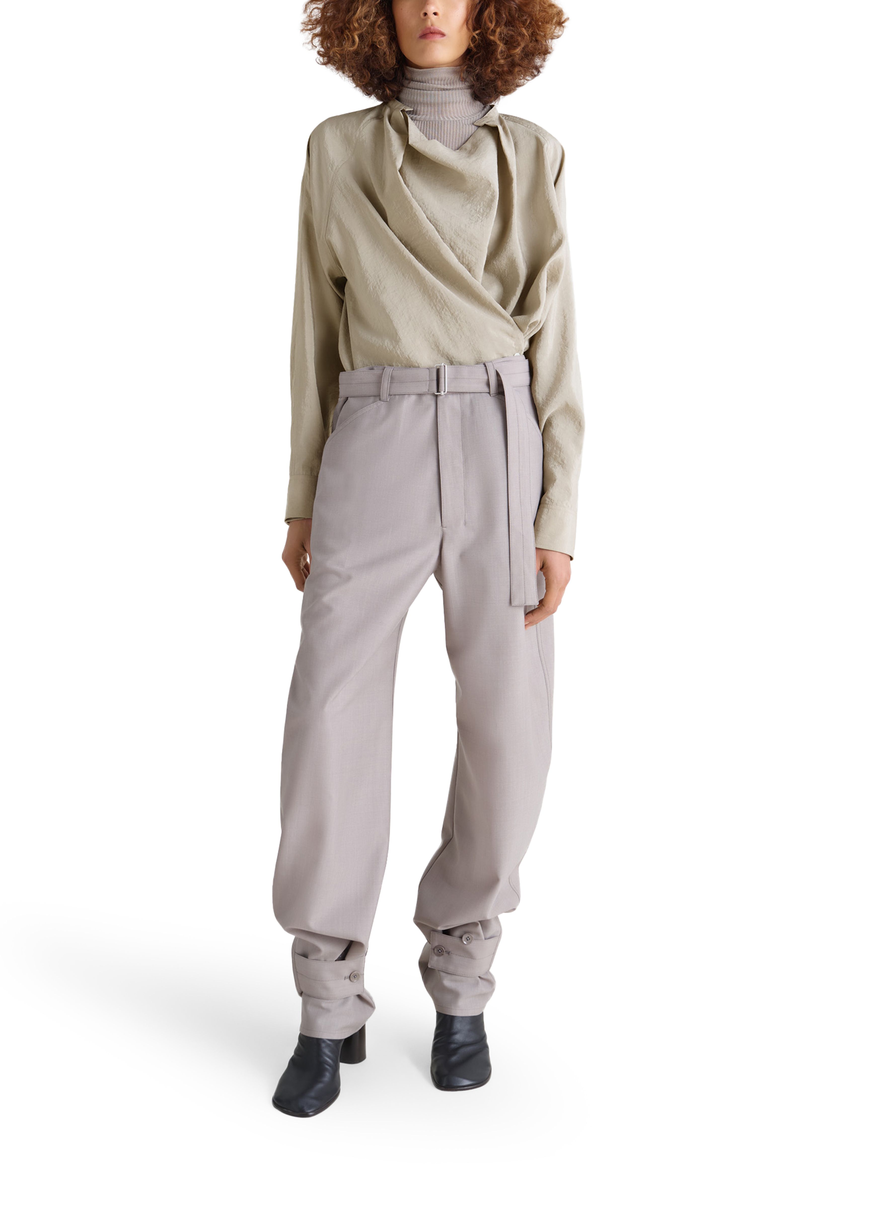 Twisted long sleeve top thumbnail 6