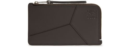 LOEWE Puzzle Edge long card and coin holder in classic calf leather
