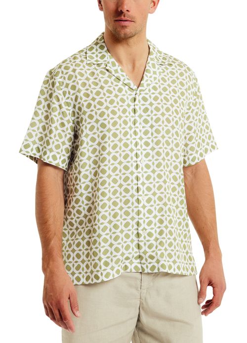FRESCOBOL CARIOCA Ipanema Weave Roberto Lyocell Shirt