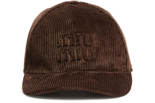 MIU MIU Corduroy cap