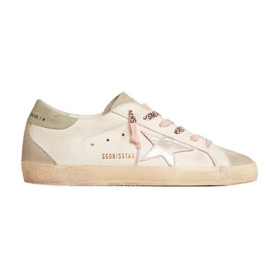 Golden Goose Super-star Sneakers In White