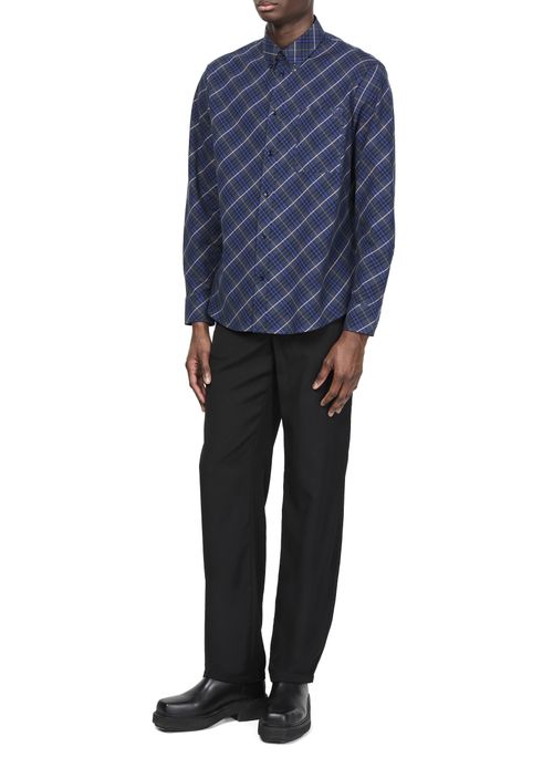 BURBERRY Check cotton shirt