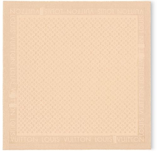 LOUIS VUITTON Châle Lock And Go Denim