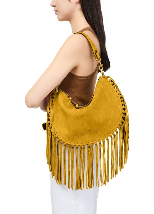 ISABEL MARANT Oskan soft zipped shoulder bag