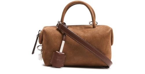 MAX MARA Holdall suede handbag