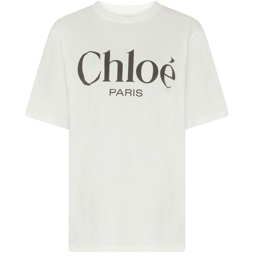 CHLOE Chloé logo t-shirt in cotton