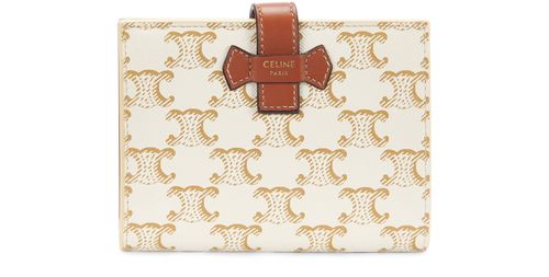 CELINE 中号Triomphe帆布钱包