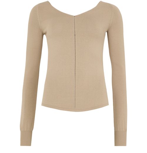 LEMAIRE Wide v-neck top
