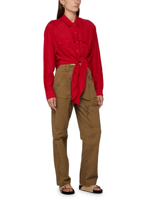 MARANT ETOILE Nath lon-sleeved shirt