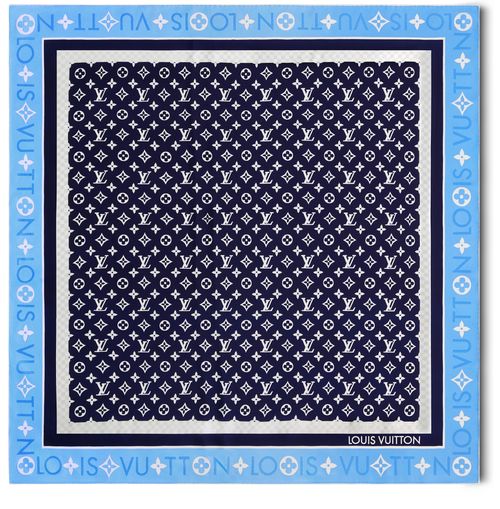 LOUIS VUITTON Monogram Infinity Square 90