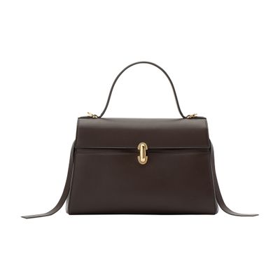 Savette Symmetry Soft Smooth Calfskin In Brown
