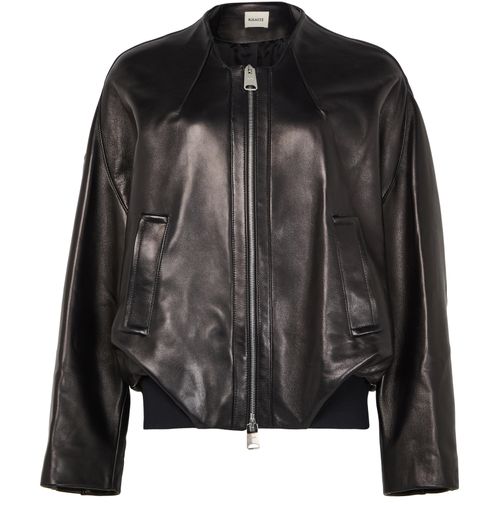 KHAITE Hewit leather jacket