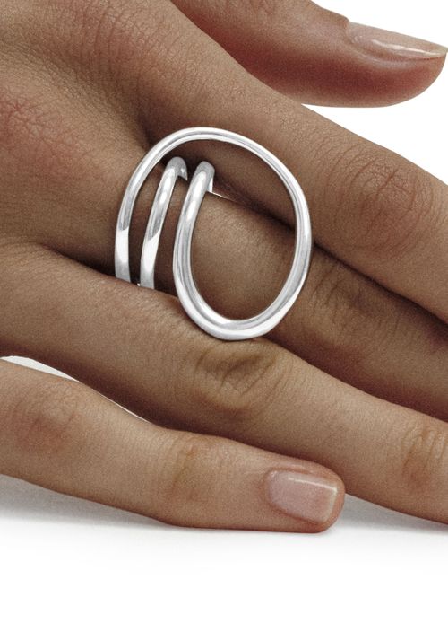 CHARLOTTE CHESNAIS Bague Round Trip