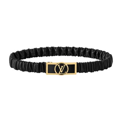 Louis Vuitton Dauphine Smoke 25mm Belt In Black