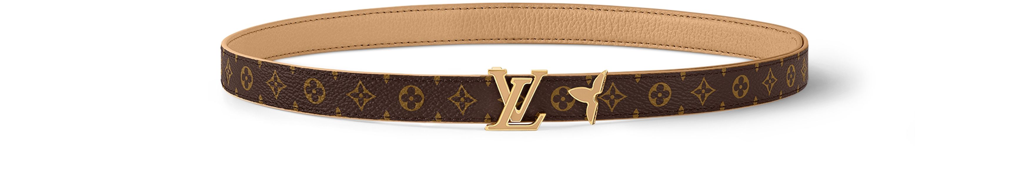 Pretty LV Enamel 20mm Reversible Belt thumbnail 4