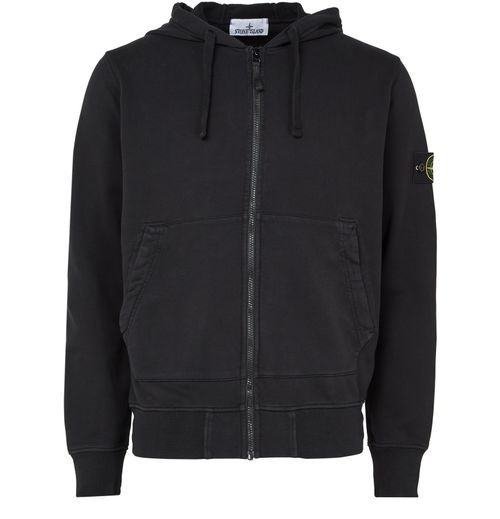 STONE ISLAND Sweat à capuche avec patch logo