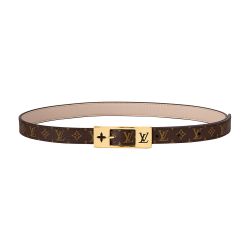 海外限定品【LOUIS VUITTON】ベルトLV デュオ 18MM リバーシブル ベルト・LV デュオ 18MM リバーシブル レディース | LOUIS