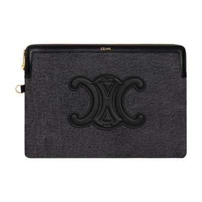 入れ付き　コンパクトウォレット　トリオンフ　シャイニー CELINE