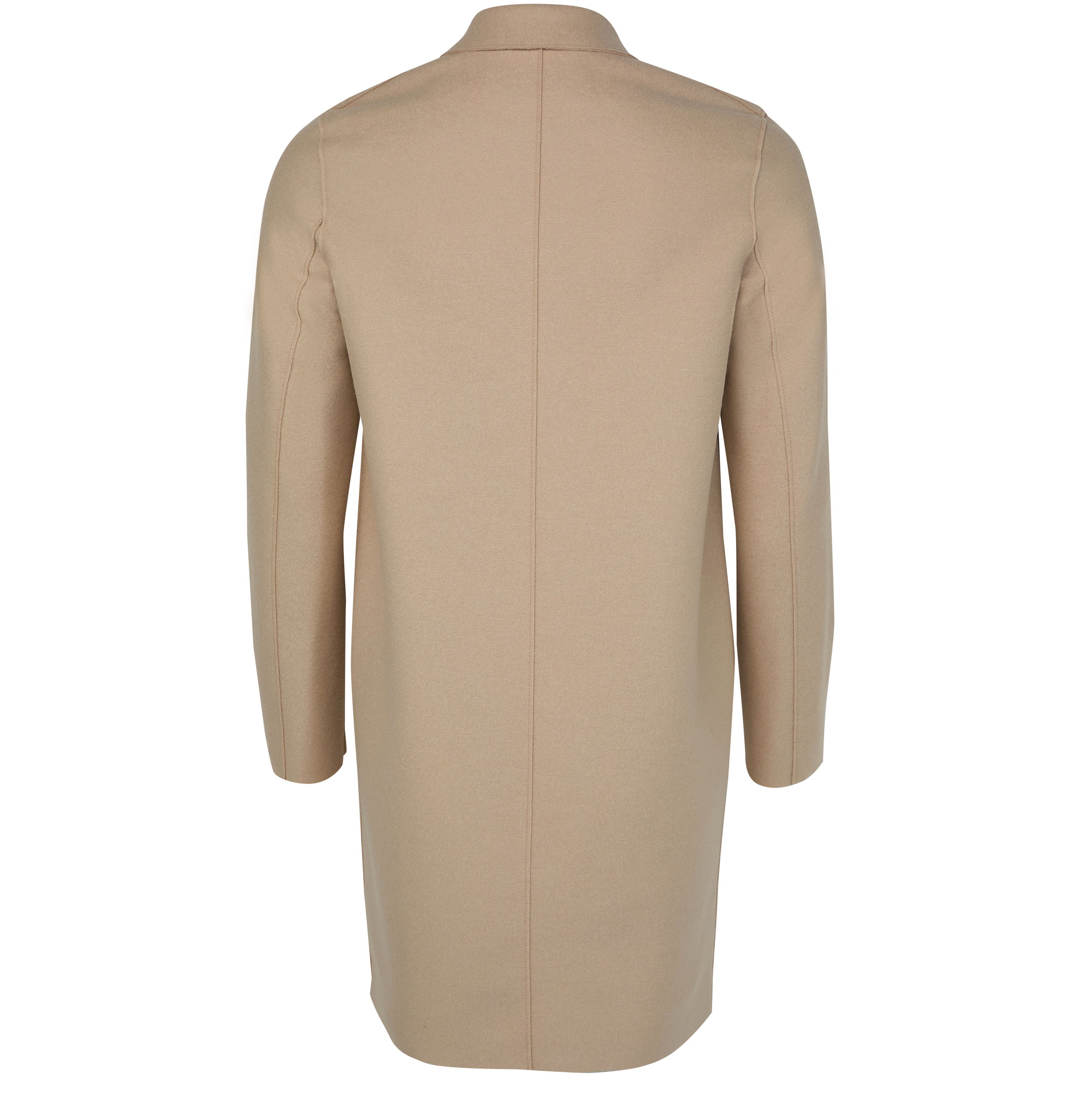 Cocoon pressed wool coat thumbnail 3