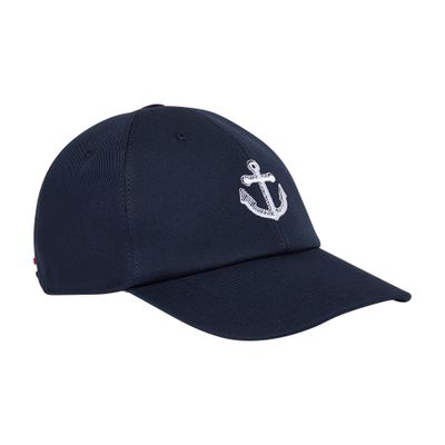 Thom Browne Cap In Navy