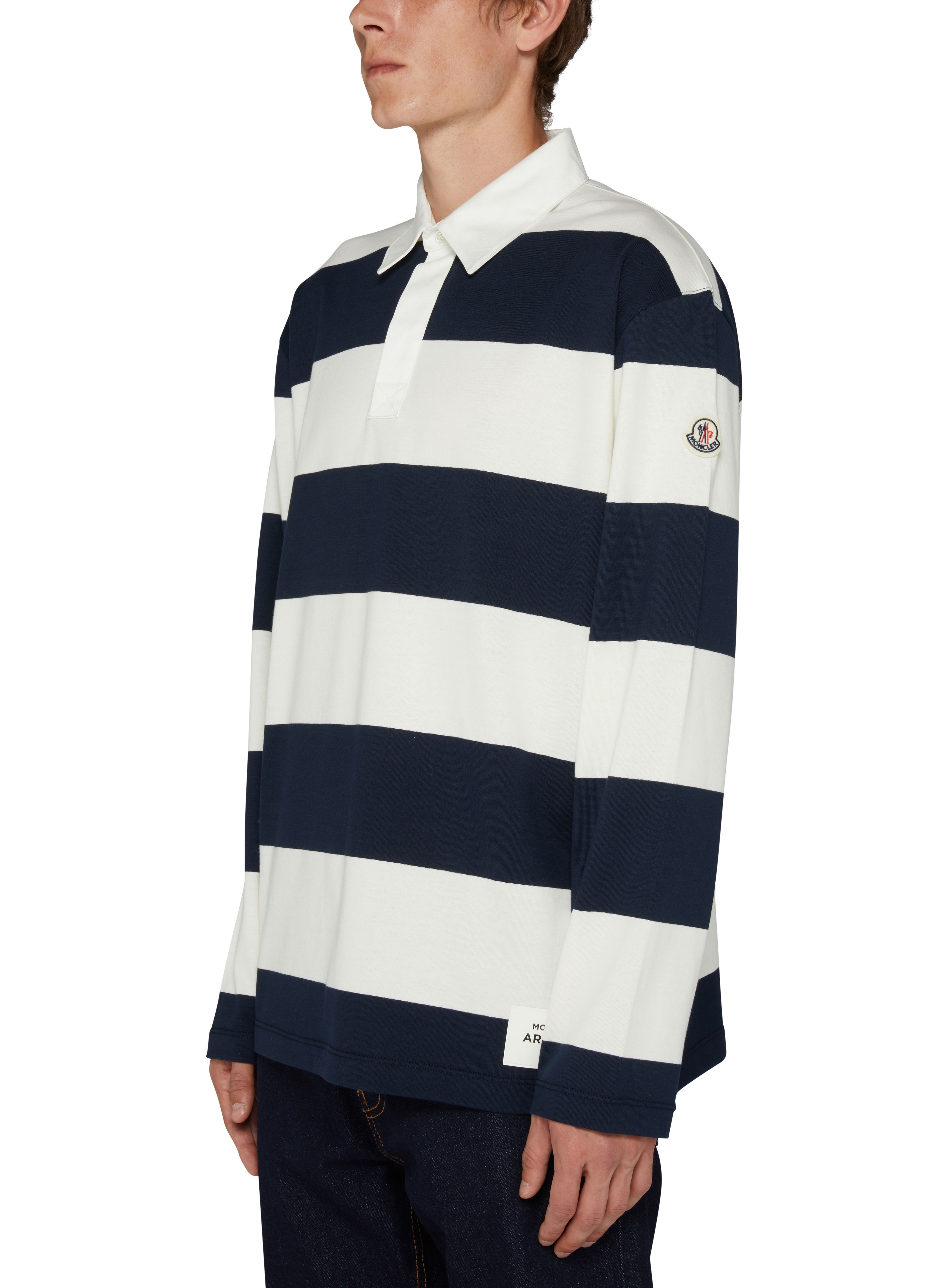 Logo long-sleeved polo thumbnail 4