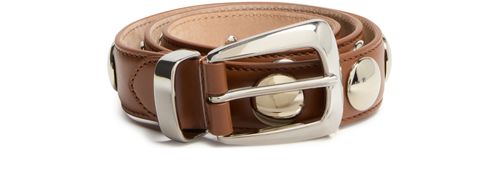 KHAITE Benny belt with studs