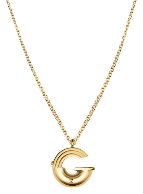 LOUIS VUITTON LV &amp; Me Necklace, Letter G