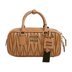 Arcadie キルティング ナッパレザー バッグ undefined | MIU MIU