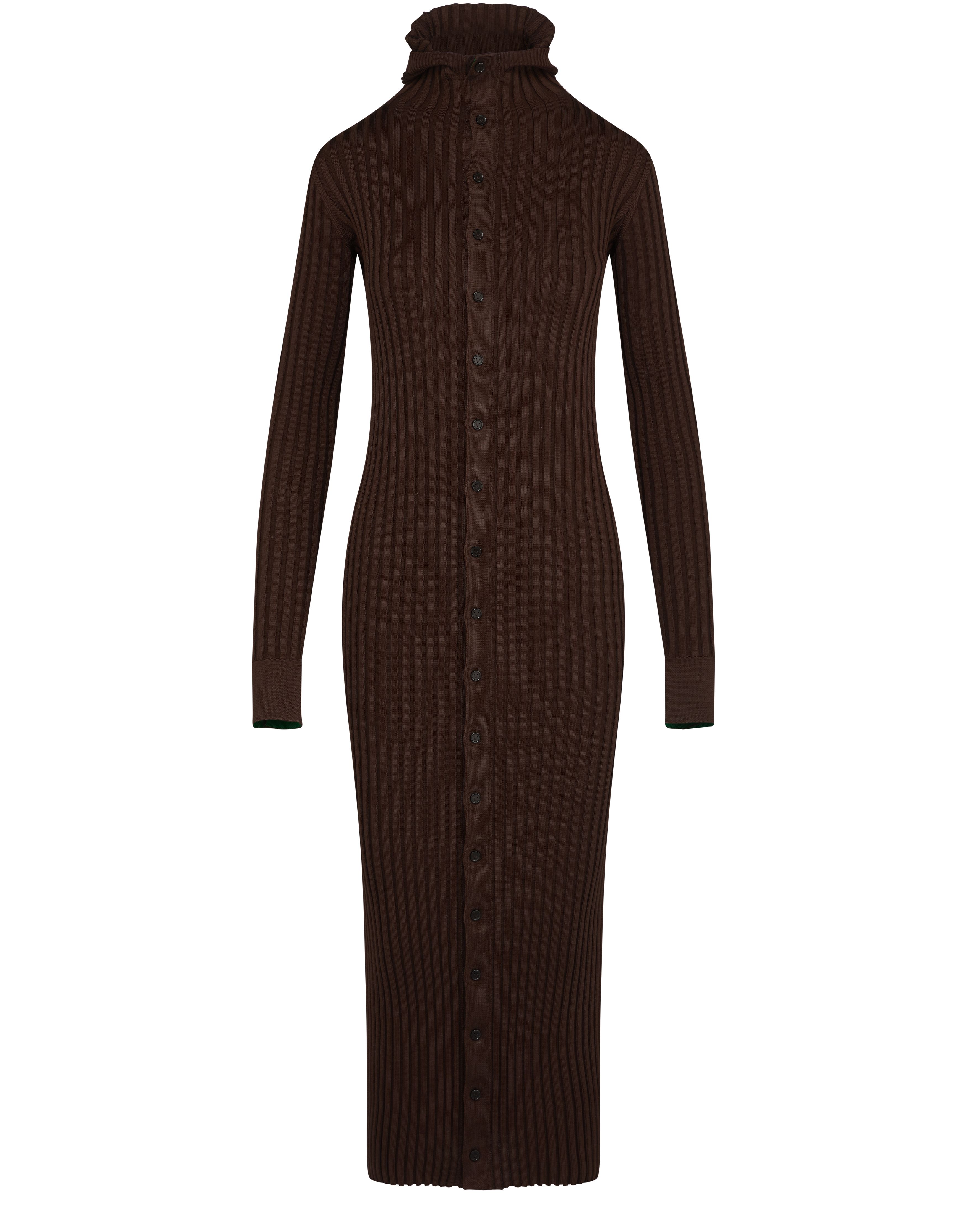 Midi silk dress