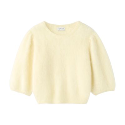 Soft Goat Brushed Top In Cashmere In Neutral