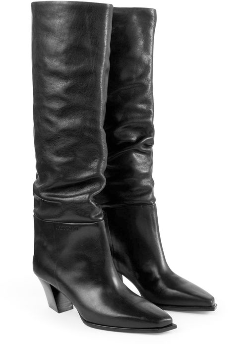 JIMMY CHOO Hart 60 knee high boots in calf leather