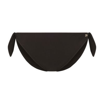 Dolce & Gabbana Black Balconette Bikini In Black