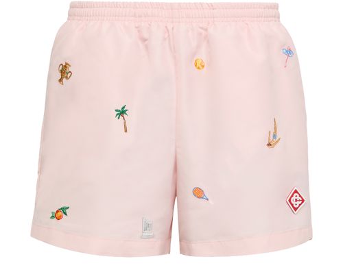 CASABLANCA Short de bain à motif brodé